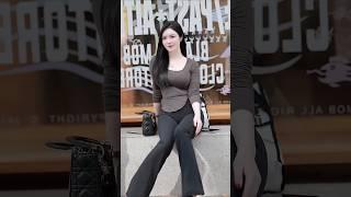  Beautiful chinese girl street fashion outfits style #chinesefashion #chinesegirl #fashion #shorts