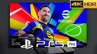 Efootball 2025 PS5 Pro Gameplay With LG Oled TV 4K 60FPS