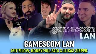 gamescom LAN 2025 Highlights mit Filow, Honeypuu, Fadi & Lukas Sieper | IRL ROOZ