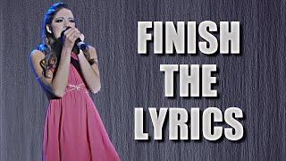 FINISH THE LYRICS | VIOLETTA #5