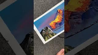 Oops ! While tape off ! Painting release #artist #painter