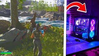 I Played Fortnite On The *HIGHEST* Settings My Nasa Pc Can Handle