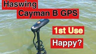 Haswing Cayman B gps First time use Happy?