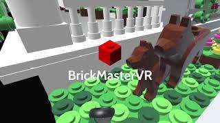 BrickMasterVR | Building a Charleston-Style Mansion with Bricks in Virtual Reality!