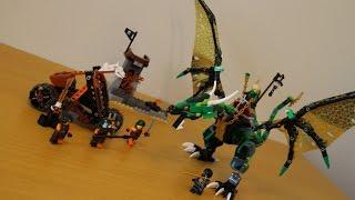 LEGO Ninjago 70593: The Green NRG Dragon/Зелёный Дракон