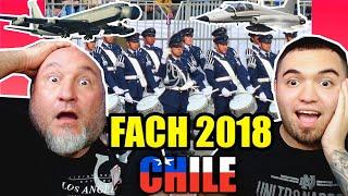 MI PADRE ARGENTINO reacciona a ESCALÓN FACH | Gran Parada Militar Chile 2018