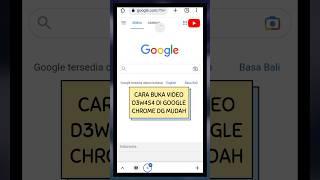 Cara Buka Video D3w4s4 Di Google Chrome Dengan Mudah #shorts #video #tranding #tutorial