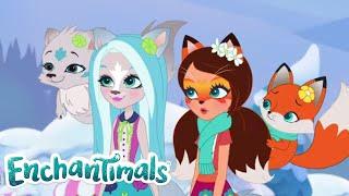 Enchantimals Россия Сказки из Эвервильде:Флик и ледяной фестиваль!  Мультфильмы для детей | 0+