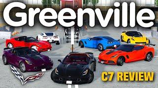 FULL REVIEW of the C7 CORVETTE remodel in Greenville (all trims)! - Roblox