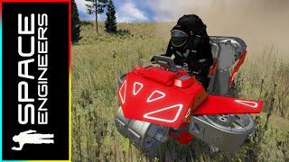 The Airbike! - Space Engineers