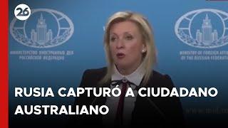 Rusia capturó a ciudadano australiano que combatía por Ucrania