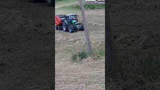 Deutz-Fahr baling whit Vicon #shorts #tractors #trattori #loop #hay #music #deutz_fahr #vicon #2023