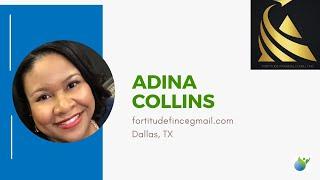 Adina Collins, CEO of Fortitude Financial Consulting with money tips, we all need!