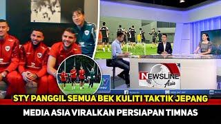 TIMNAS BIKIN HEBOH MEDIA ASIA! STY 'GEBER' persiapan ala Eropa~Jay & Verdonk bedah kekuatan Jepang