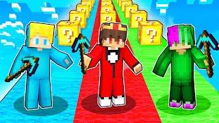 das MEGA LUCKY BLOCK RENNEN vs Ukri & Orksui in Minecraft