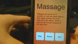 iPhone App - Massage