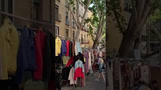 ️ El Rastro De Madrid - 4K Walking Tour ️