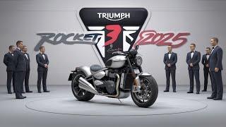 Triumph Rocket 3 R 2025 – The Ultimate Power Cruiser