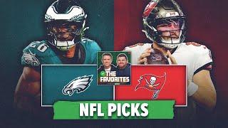 Philadelphia Eagles vs Tampa Bay Buccaneers BEST BETS! NFL Picks & Preview | The Favorites Podcast