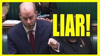 Jonathan Reynolds OUTBURST in Parliament!