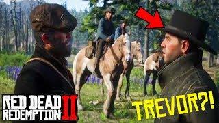 TREVOR PHILIPS in Red Dead Redemption 2 (GTA 5 easter egg in RDR2)