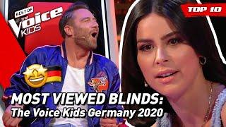 MOST VIEWED Blind Auditions of Germany 2020  | The Voice Kids