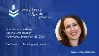 Keynote Conversation with Julia Quinn - EveryLibrary Live! Banned Books Week Fest