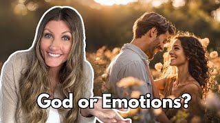 how to know if god put him in your heart or its just your emotions talking
