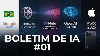 Google Gaia, Seedance, Meta AI, o3-pro and Apple WWDC: AI News 2025