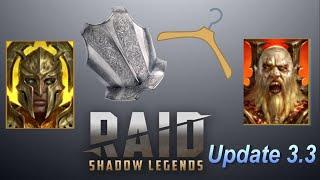 RAID: Обновление 3.3 (Примерочная/Пополнение Базара)