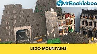 LEGO Mountain building - tips and tricks