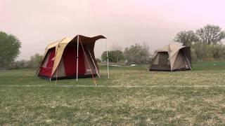 Blackpine Sports Turbo Tents in 60mph+ Wind