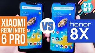 Xiaomi Redmi Note 6 Pro vs Huawei Honor 8x Сравнение. Какой купить?