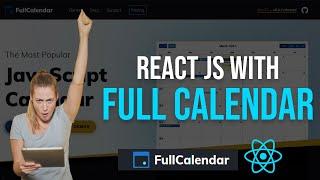 How to implement FullCalendar (reactjs/fullcalendar) #sourcecode