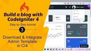 #3. How to Integrate DeskApp Admin Template in CodeIgniter 4