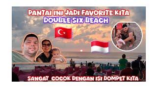 PERGI KE PANTAI FAVORITE KITA DI BALI // DOUBLE SIX#liburan#pantai#pulaudewata