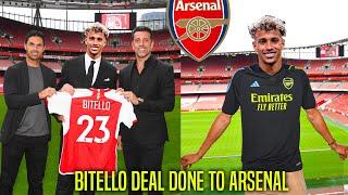 Finally Bitello Signs To Arsenal Bitello in Emirates Stadium With Arteta Arsenal News Today