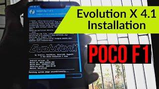 Evolution X 4.1 installation Poco F1