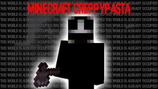 Minecraft Крипипаста "This World is Already Occupied" (ft D1tR0ck)