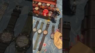 My humble watch collection #swissmade #casio #timex #luminox #caravelle #bulova #watchcollection