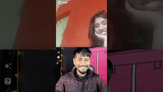 Pyar me Gir Gayi  #omegle #funny #reaction #flirting #shorts #innosentsuraj