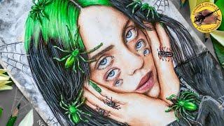 Drawing Billie Eilish | Рисуем Билли Айлиш | Artkamron