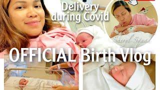 Birth Vlog During Covid / No Epidural + Normal Delivery 2021 / Sheryl Squad