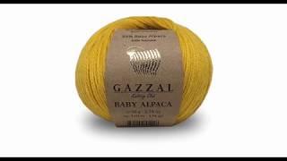 Gazzal Baby Alpaca Пряжа Вязальная