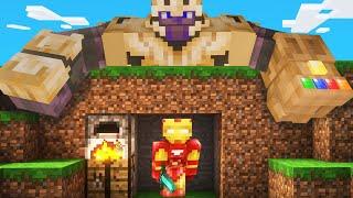 Minecraft Manhunt but, I'm Iron Man!