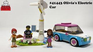 LEGO #41443 Friends Olivia's Electric Car Speed Build and Review