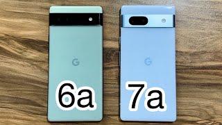 Google Pixel 6a vs Google Pixel 7a