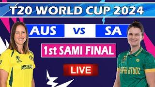 South Africa  vs Australia Women Live | Live Cricket Match Today | Women's T20 World Cup