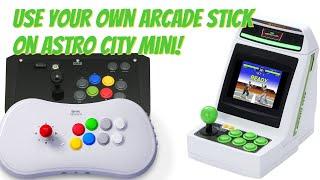 Use your Arcade Stick on Astro City Mini!