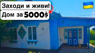  Заходи и живи! Дом в селе за 5000$ Продажа недвижимости за копейки! Всё есть Уютное тихое село!